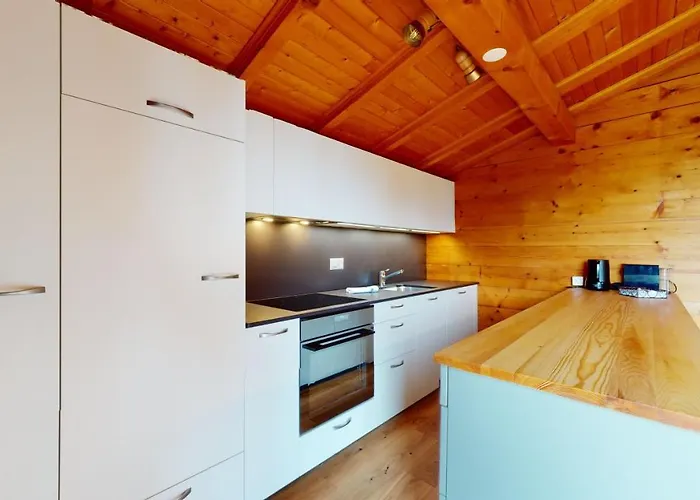 With Spectacular View Of The Peaks Апартаменты Кран-Монтана